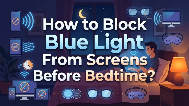 How to Block Blue Light From Screens Before Bedtime?
