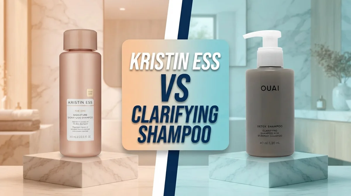Kristin Ess vs Ouai Clarifying Shampoo: Which Delivers Better?