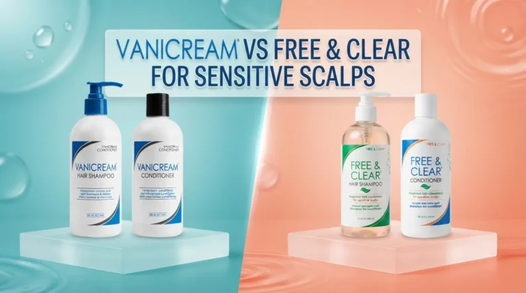 Vanicream vs Free & Clear for Sensitive Scalps: Which Works Best?