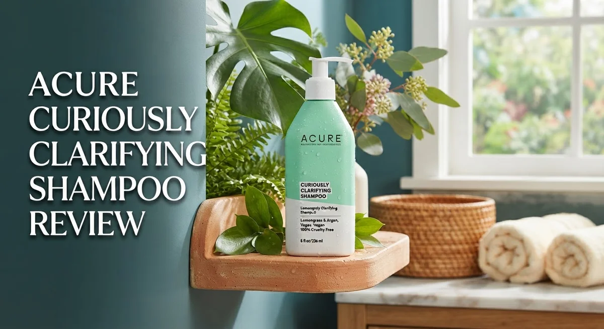 Acure Curiously Clarifying Shampoo Review: Buildup Removal for All Hair Types