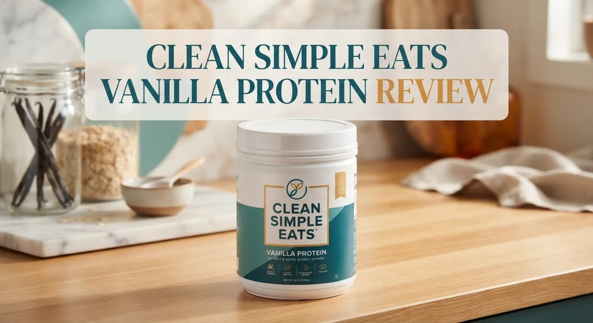 Clean Simple Eats Vanilla Protein Review: Grass-Fed Whey Isolate Analysis