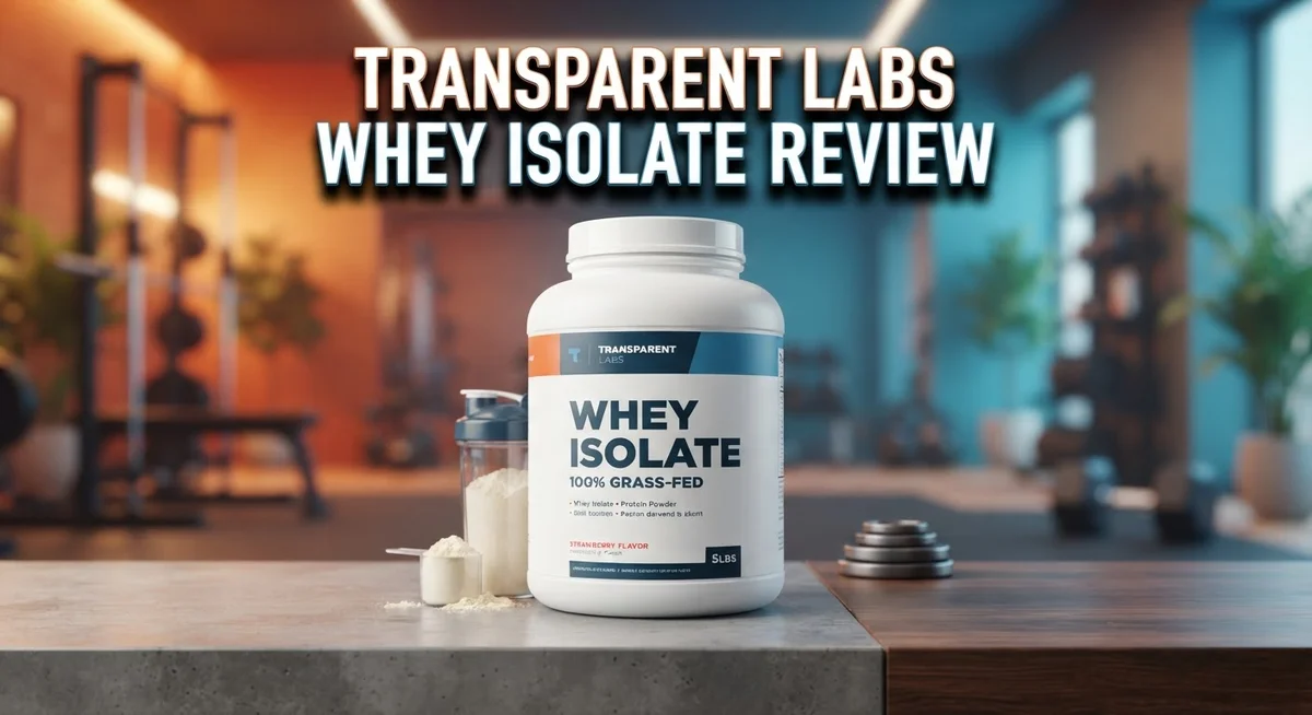 Transparent Labs Whey Isolate Review: Grass-Fed Protein Quality & Taste