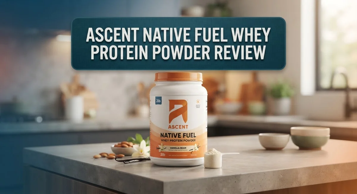 Ascent Native Fuel Whey Protein Powder Review: Benefits, Flavors & Comparison