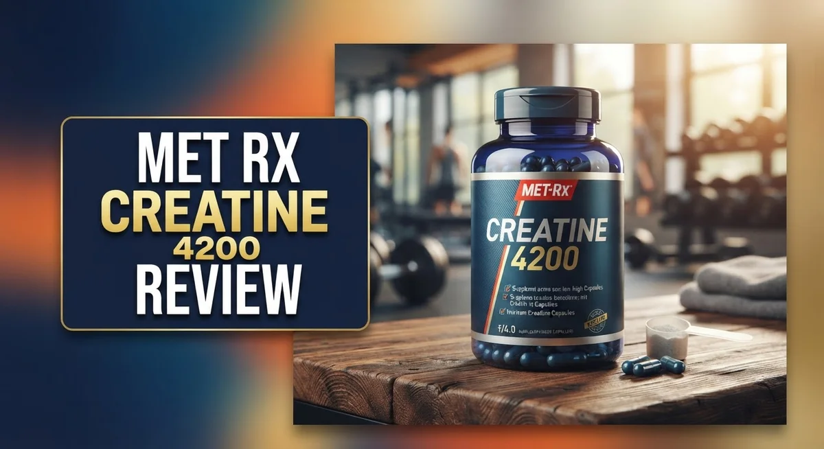 MET-RX Creatine 4200 Review: Pure Monohydrate Supplement for Muscle Growth