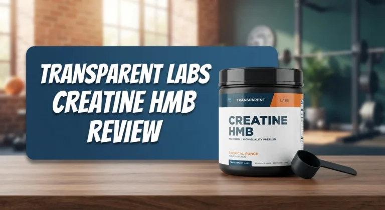 Transparent Labs Creatine HMB Review: Muscle Recovery & Strength?