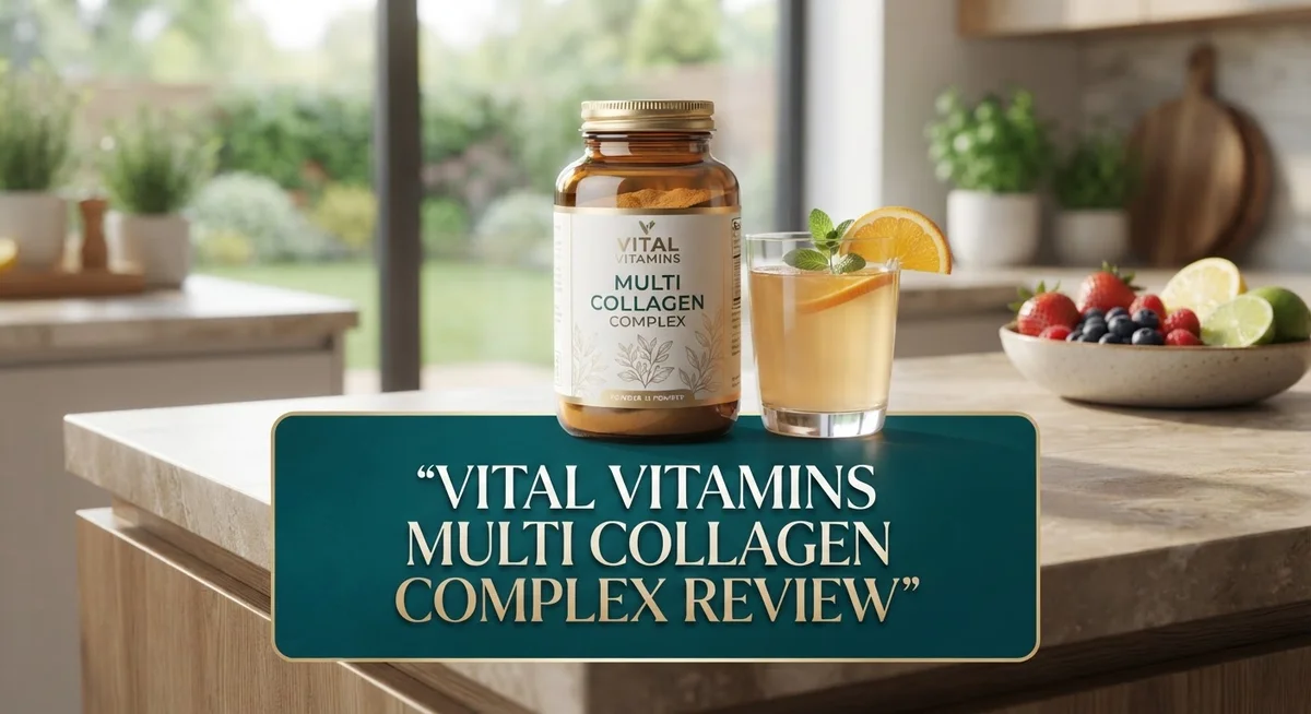 Vital Vitamins Multi Collagen Complex Review: 5-Type Collagen for Skin, Joints & Nails